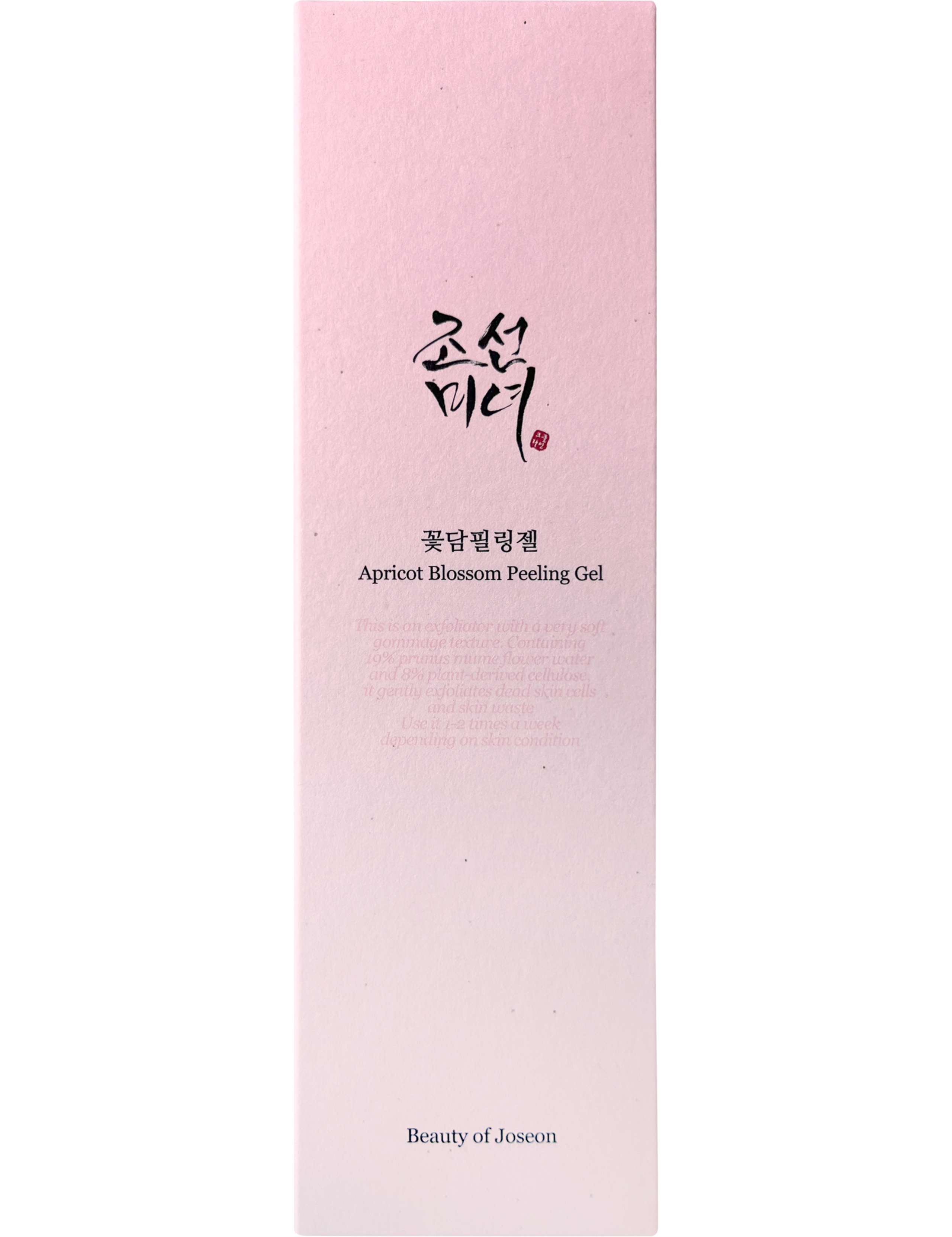 Beauty of Joseon Apricot Blossom peeling gel 100ml - British product