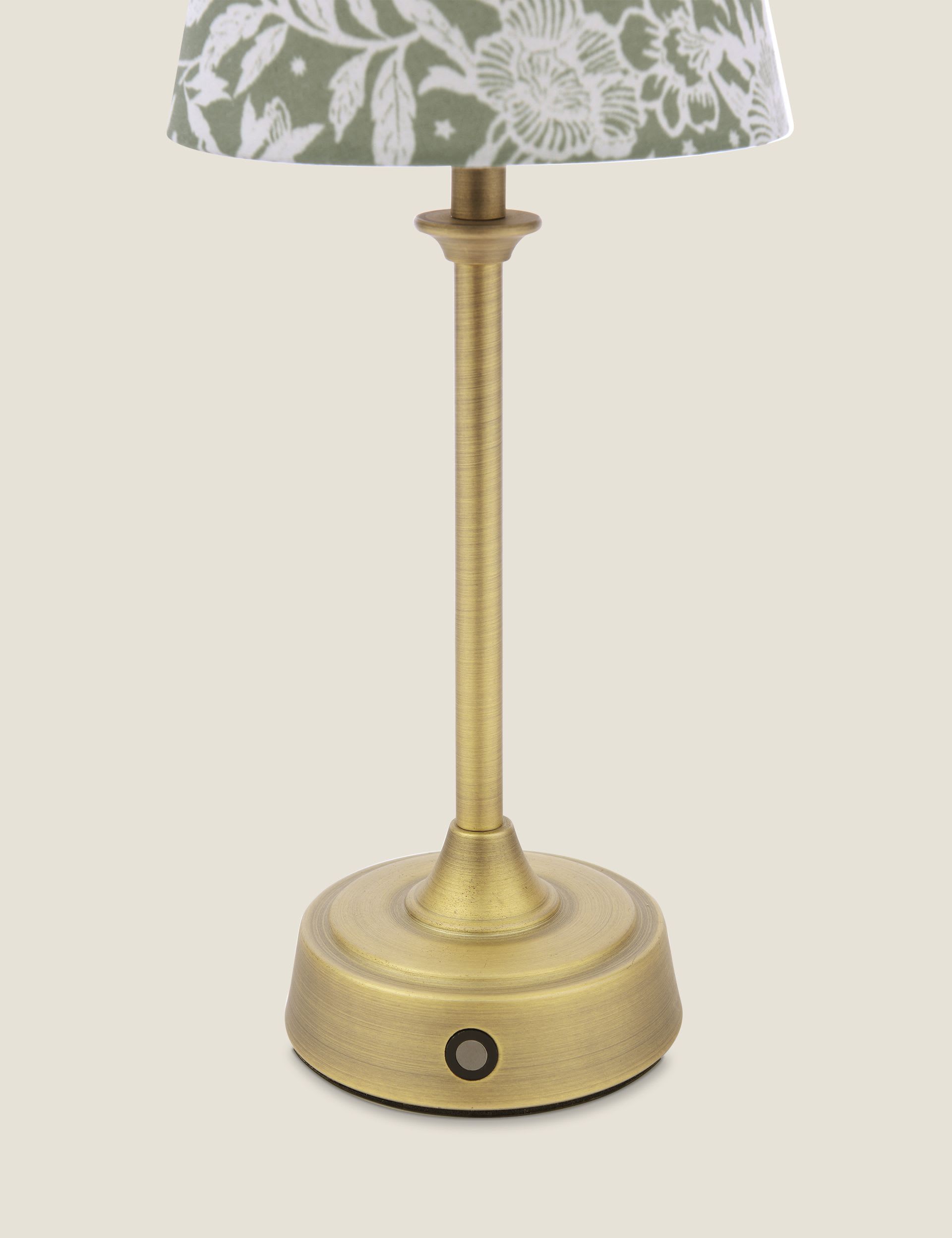 Joules rechargeable floral table lamp, imported from the UK
