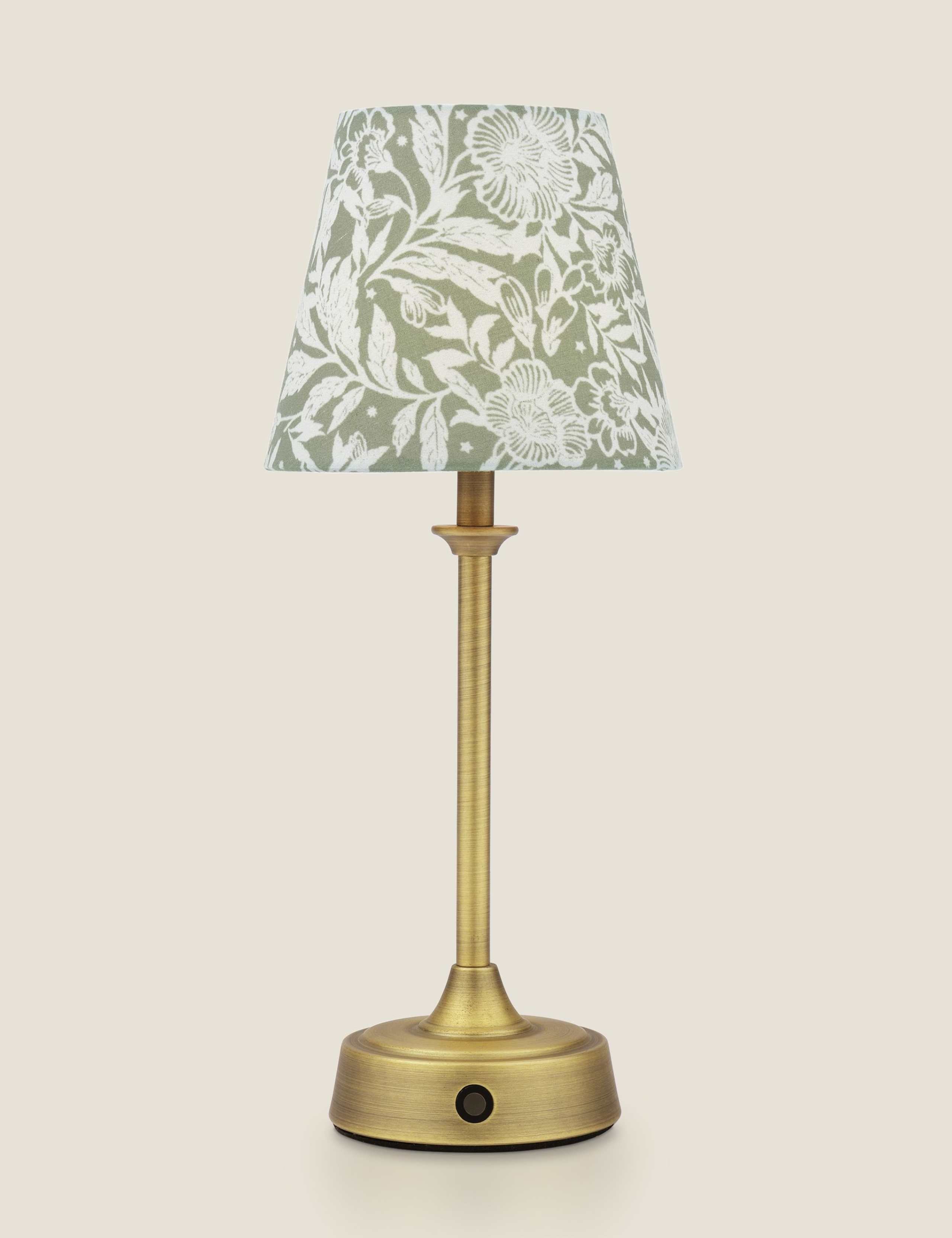 Joules rechargeable floral table lamp, imported from the UK