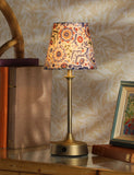 Joules rechargeable table lamp with hand-drawn floral shade, imported from the UK