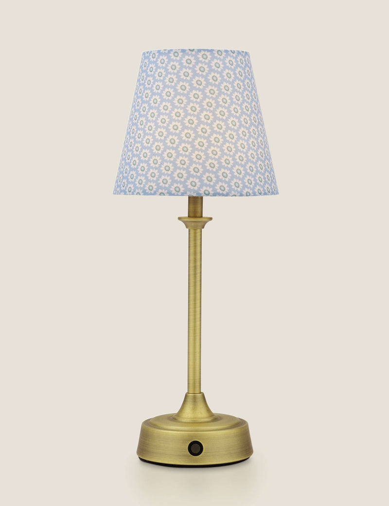 Joules Apsley rechargeable table lamp floral print (British brand)