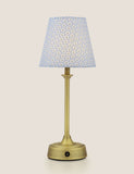 Joules Apsley rechargeable table lamp floral print (British brand)