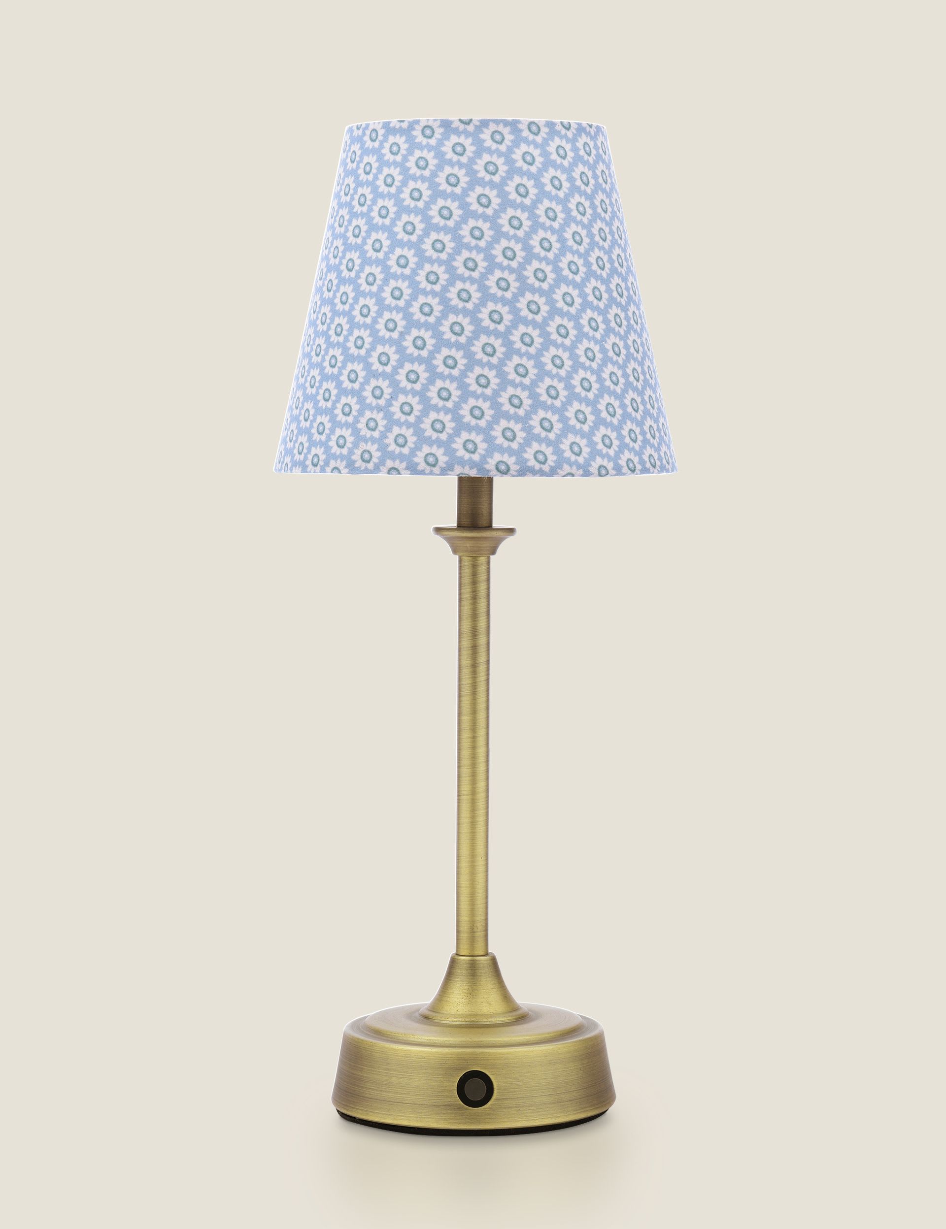 Joules Apsley rechargeable table lamp floral print (British brand)