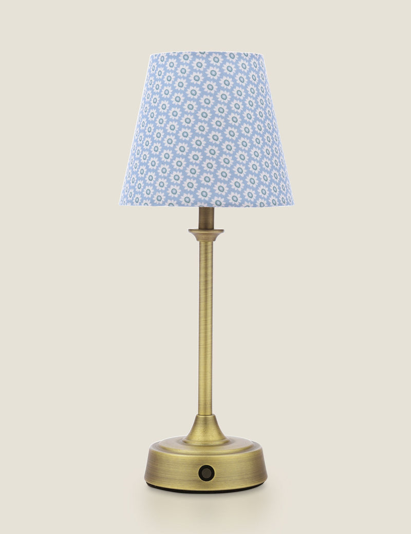 Joules Apsley rechargeable table lamp floral print (British brand)