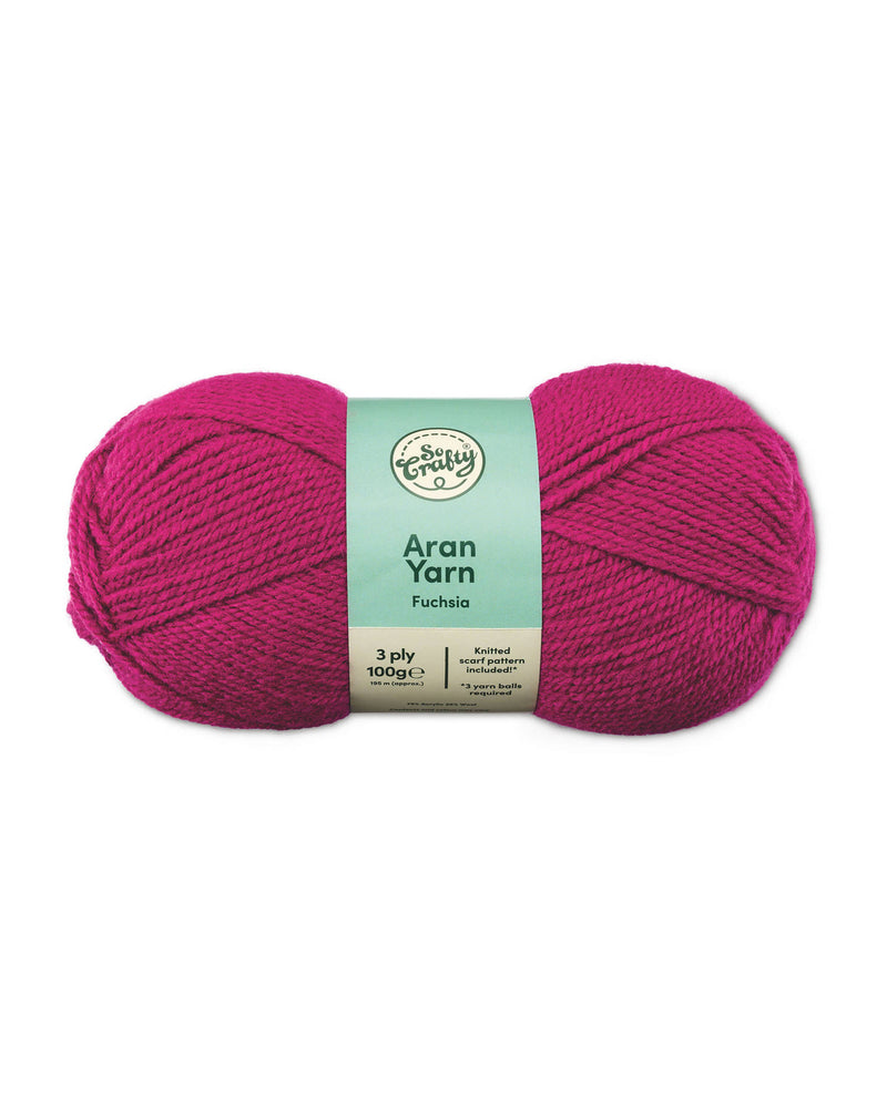 So Crafty Aran Yarn