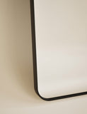Arch full length mirror antique brass frame - British product