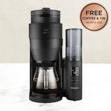 Melitta AromaFresh II grind and brew filter coffee machine, imported from the UK