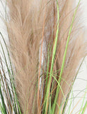 Blooming Artificial feather grass plant 3ft, UK version