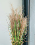 Blooming Artificial feather grass plant 3ft, UK version
