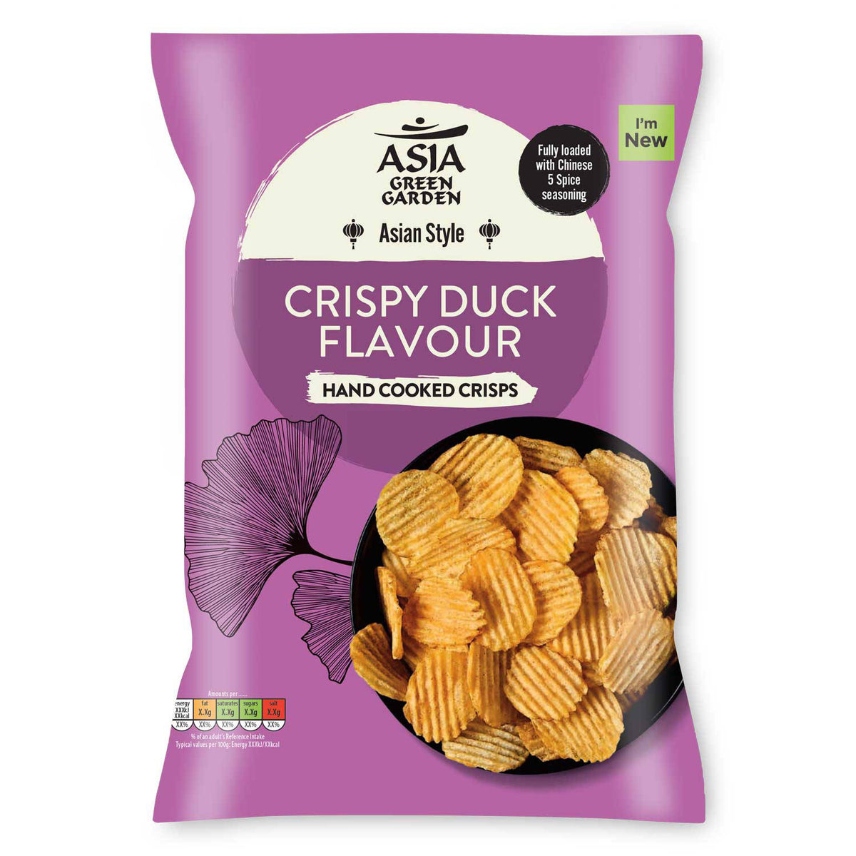Hand cooked crisps Hoisin Duck flavour - British product