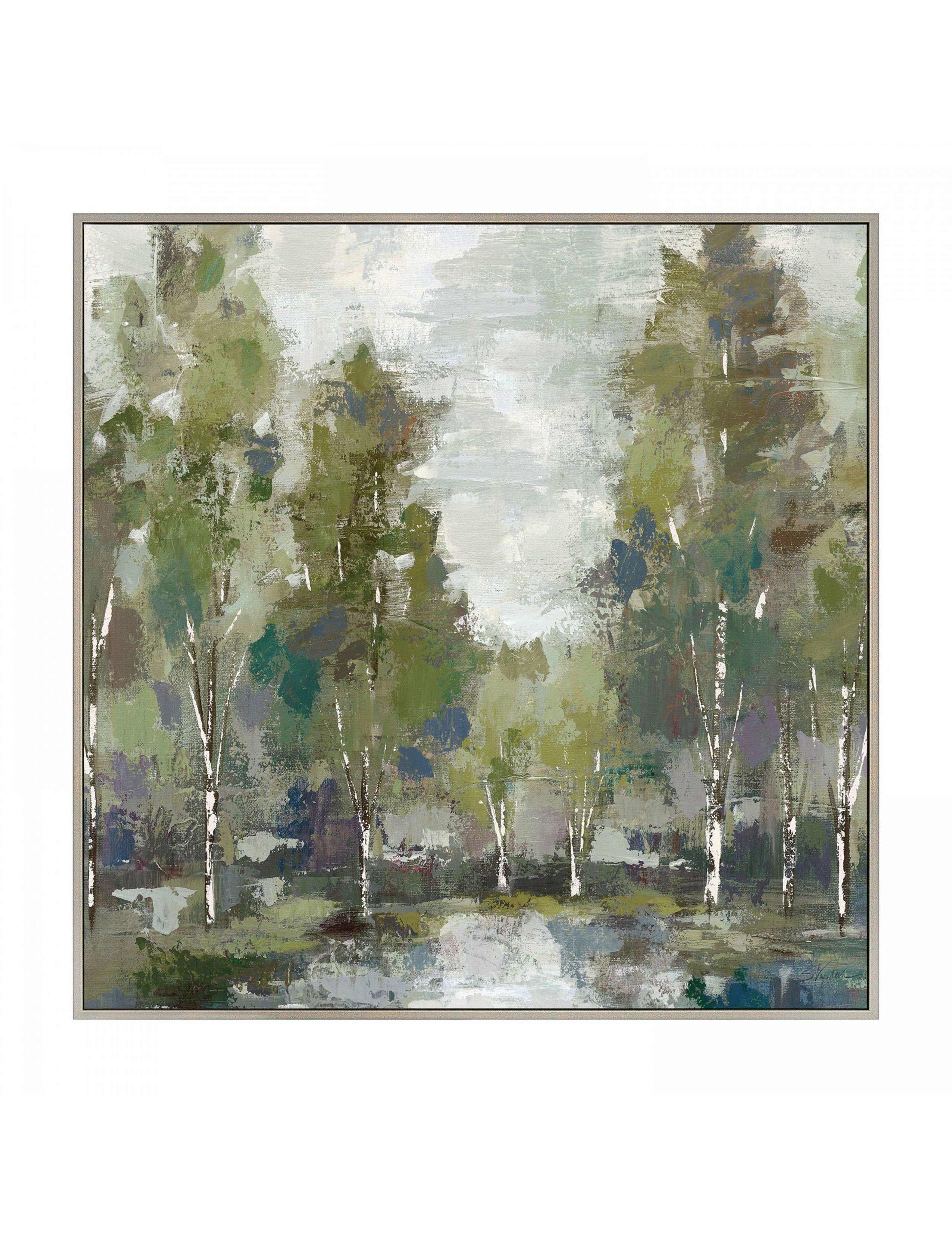 Gallery Direct At Dawn woodland canvas print, UK version