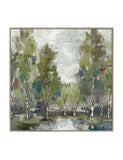 Gallery Direct At Dawn woodland canvas print, UK version