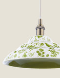 Joules Audley ceramic pendant light with pheasant print (British brand)