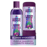 Aussie SOS Blonde Hydration Shampoo & 3 Minute Miracle Bundle GOODS ASDA   