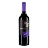 Australian Merlot red wine bottle, imported from the UK