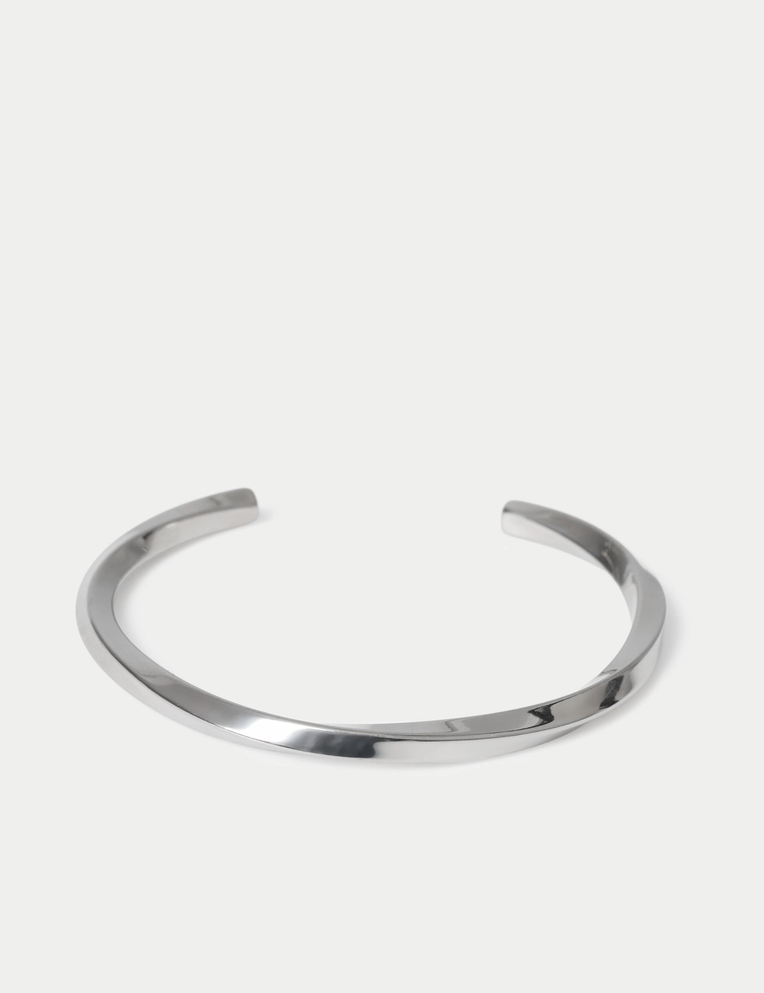 Autograph cuff bracelet stainless steel (British brand)