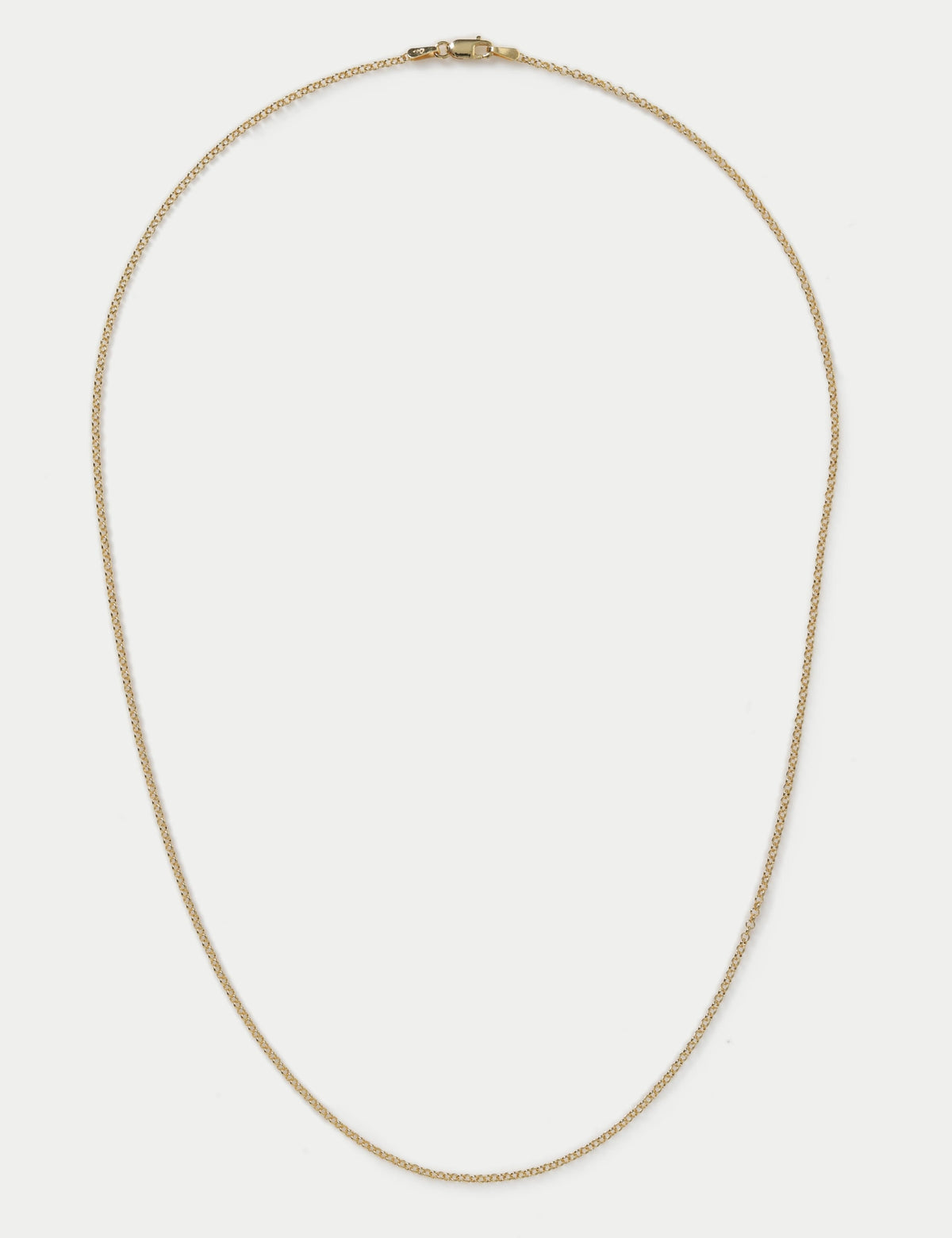 Autograph gold plated sterling silver curb chain necklace - British product