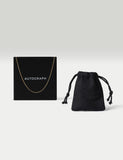 Autograph gold plated sterling silver curb chain necklace - British product