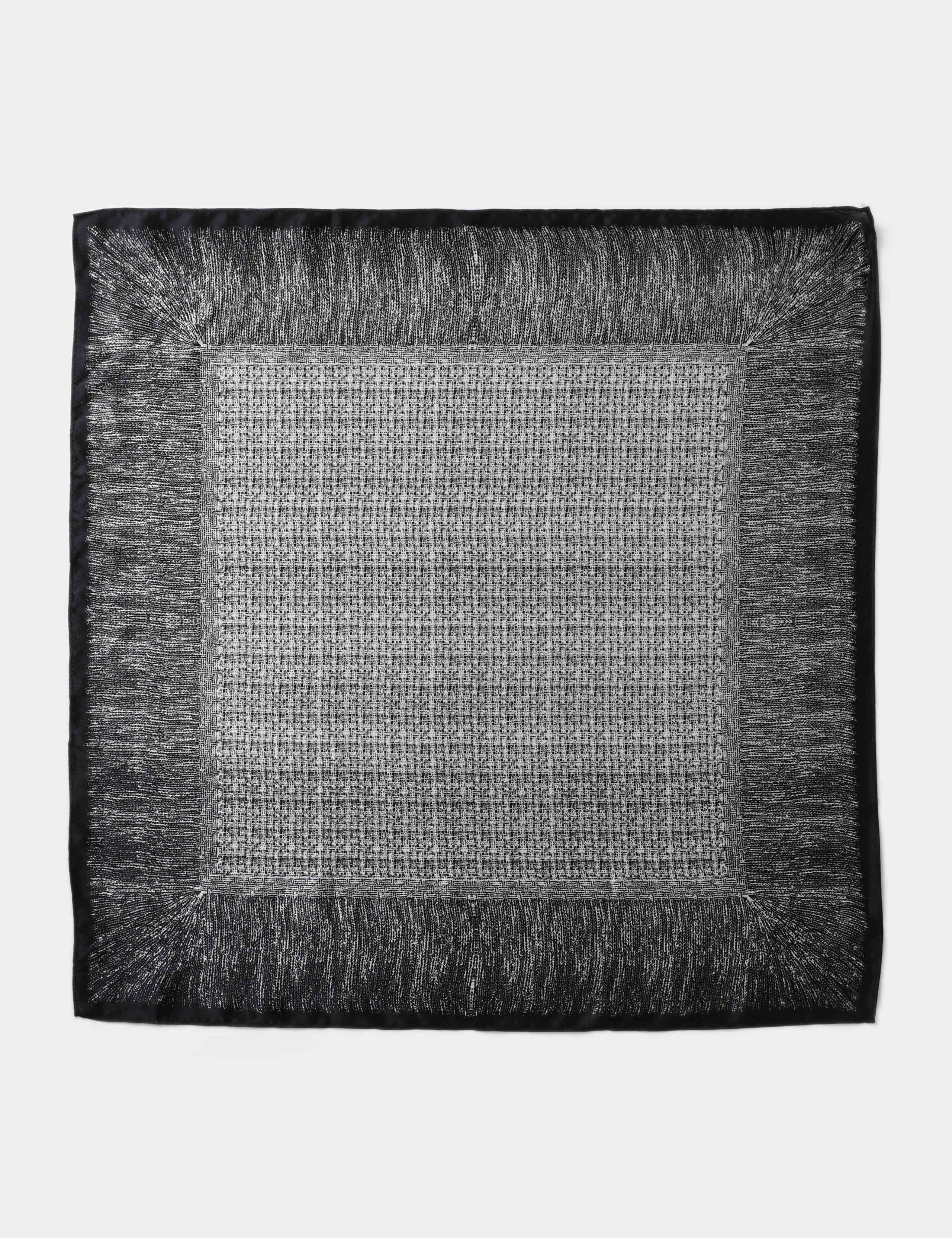 Autograph patterned silk scarf - British product