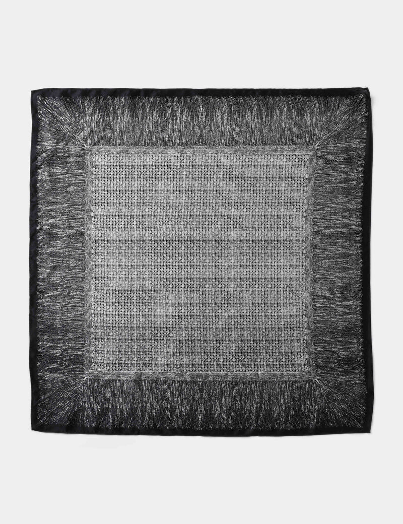 Autograph patterned silk scarf - British product