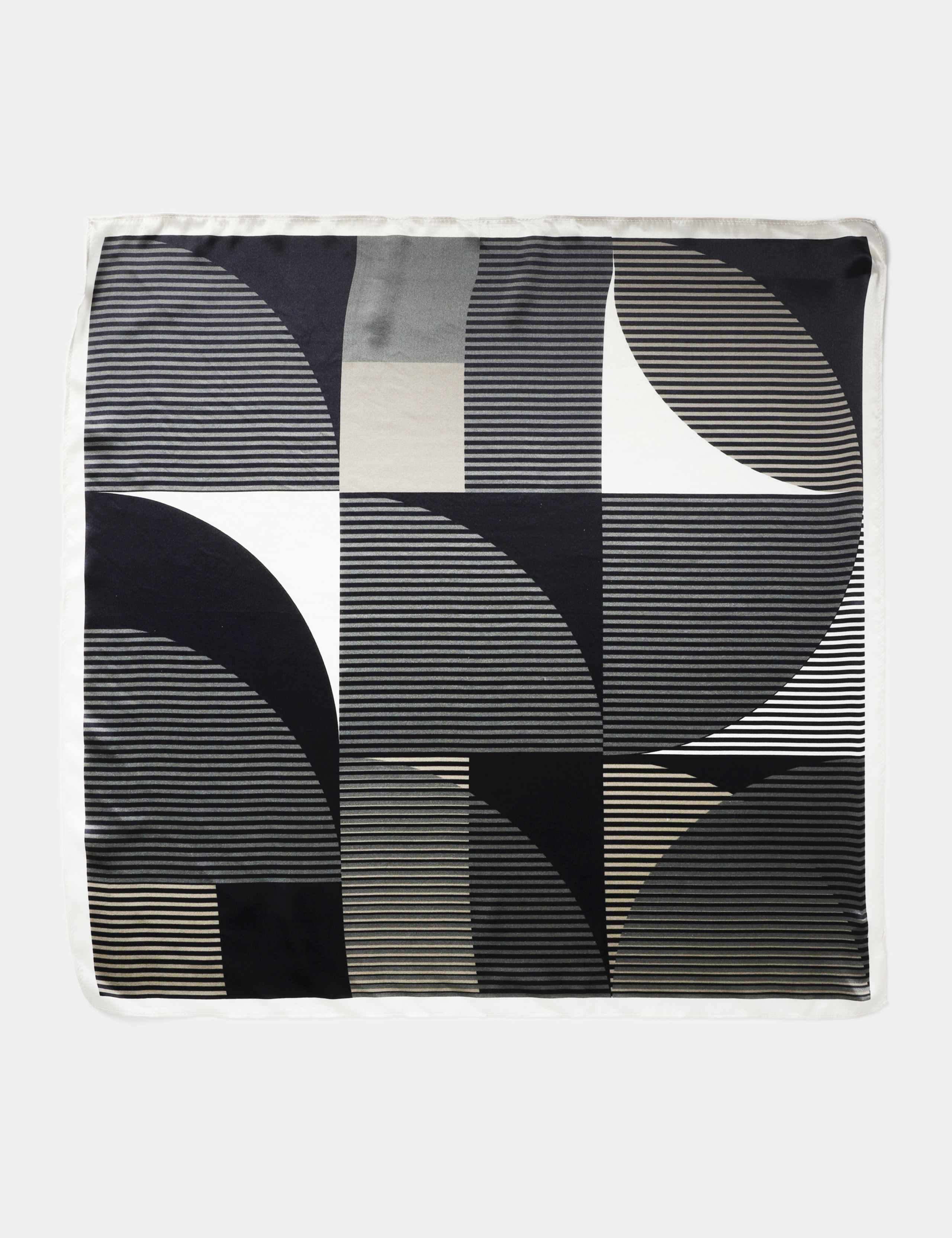 Auto silk stripe scarf from the Autograph collection, British brand