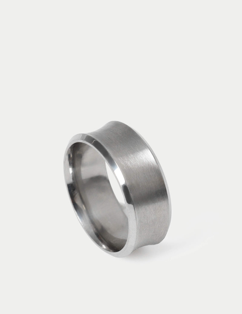 Stainless band ring auto style, imported from the UK