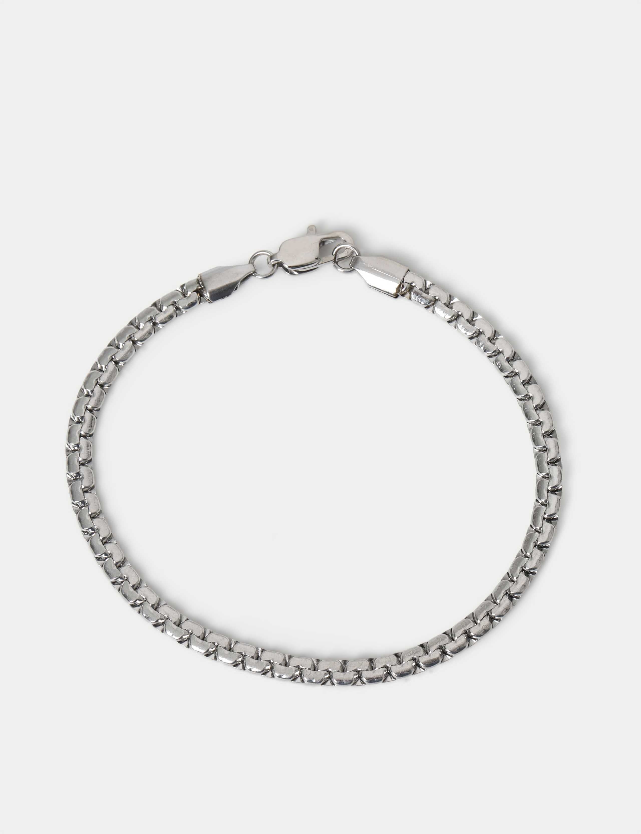 Autograph stainless steel detailed chain bracelet - British product