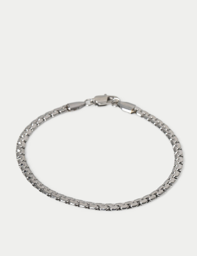Autograph stainless steel detailed chain bracelet - British product