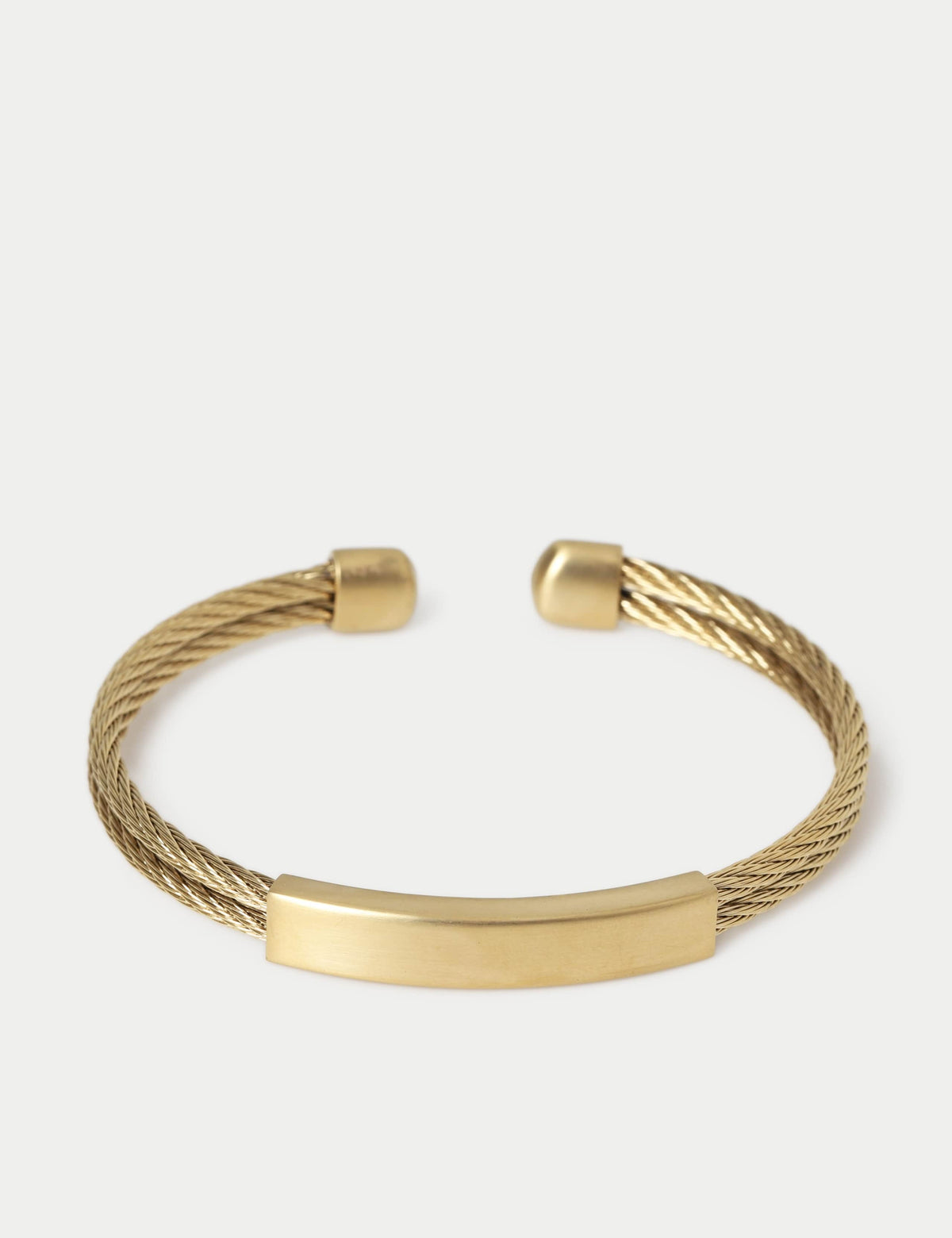 AUTOGRAPH stainless steel mesh cuff bracelet - British product