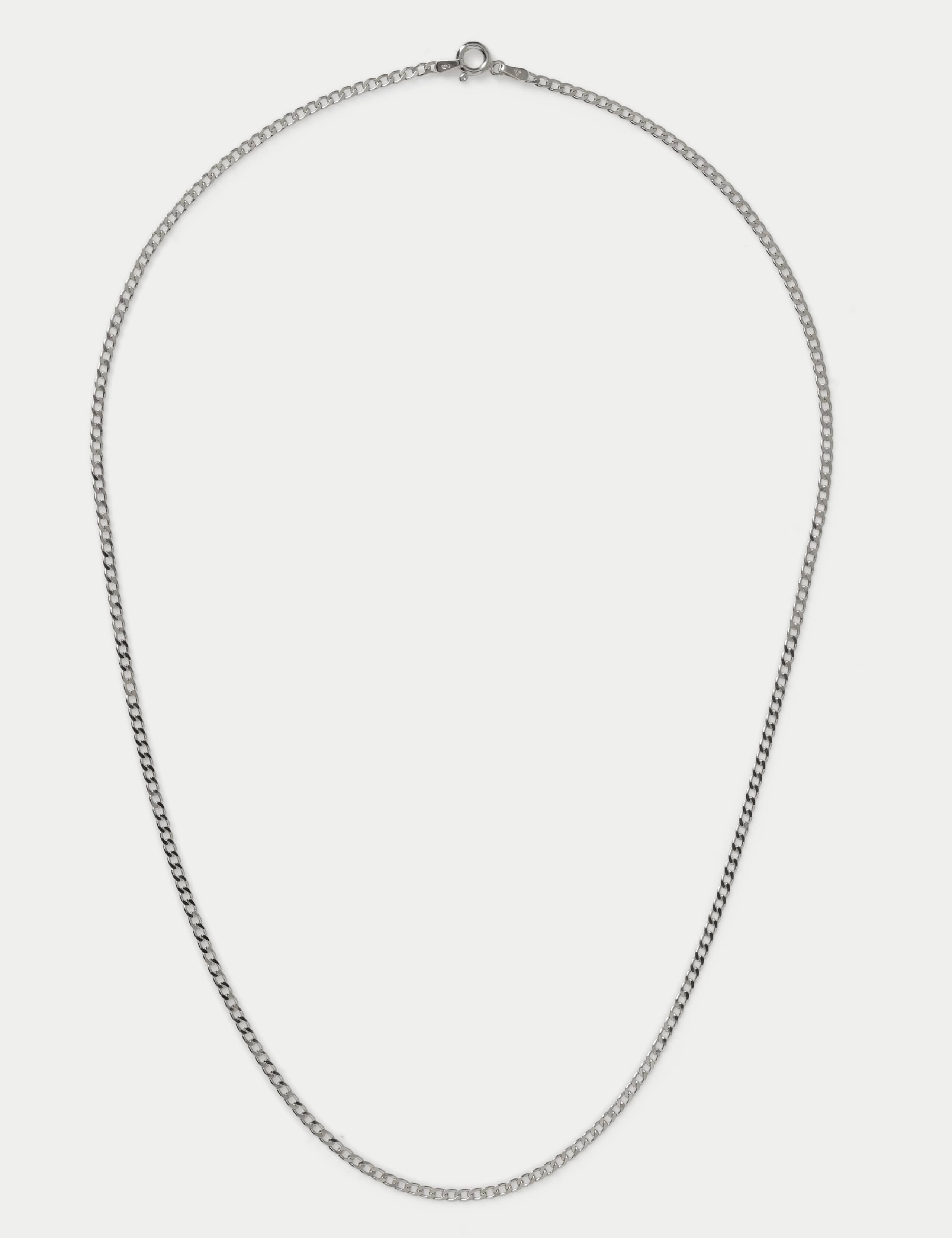 Autograph sterling silver belcher chain necklace, UK version