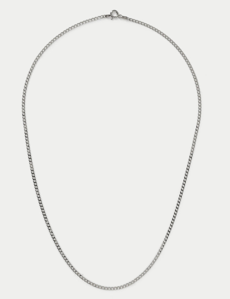 Autograph sterling silver belcher chain necklace, UK version