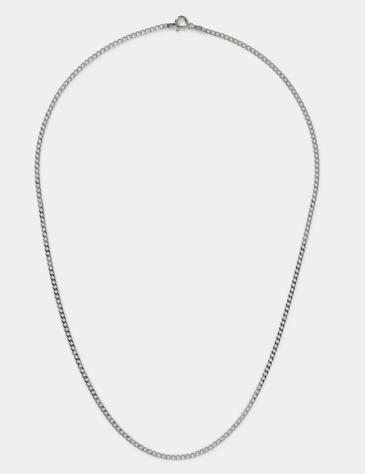 Autograph sterling silver belcher chain necklace, UK version
