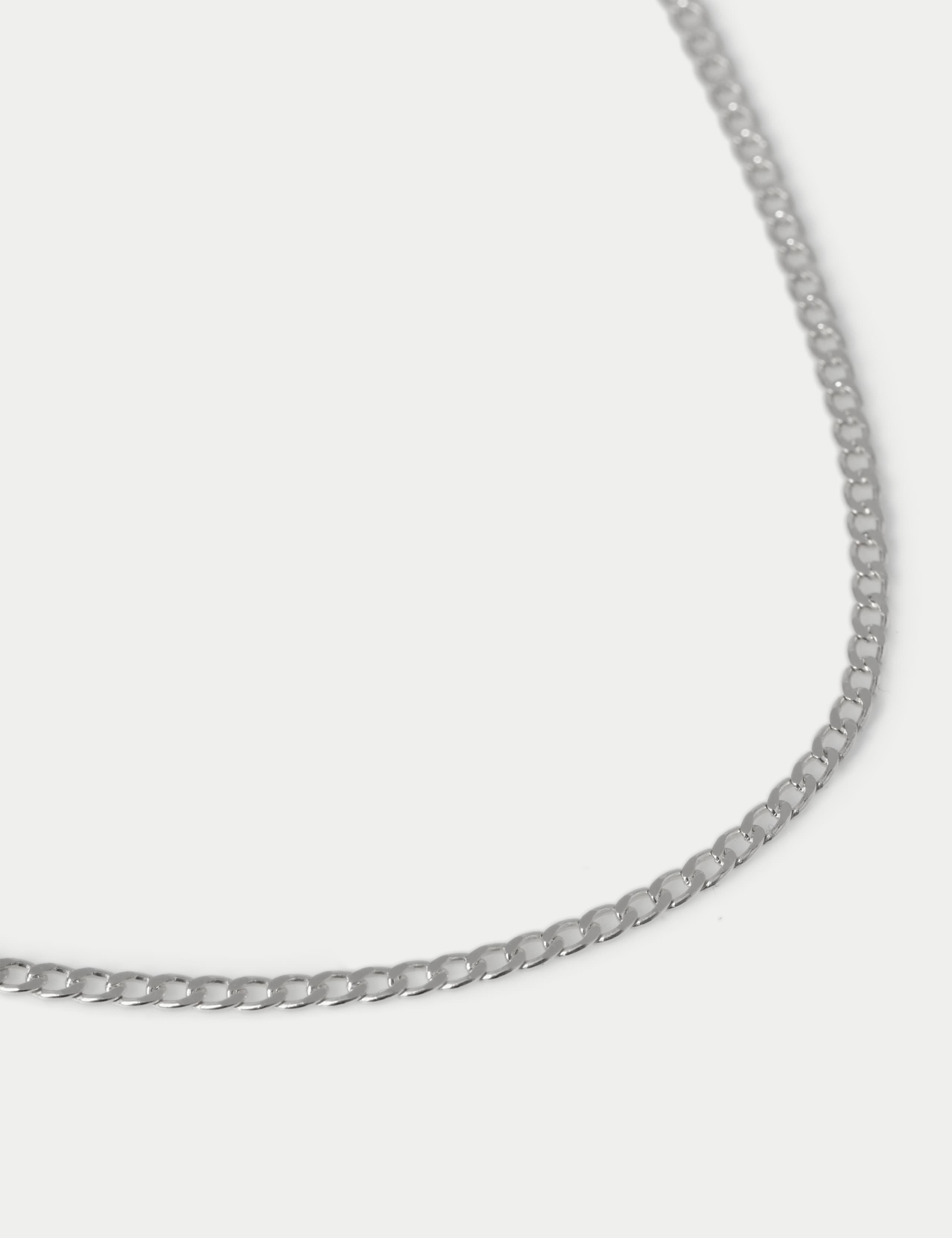 Autograph sterling silver belcher chain necklace, UK version