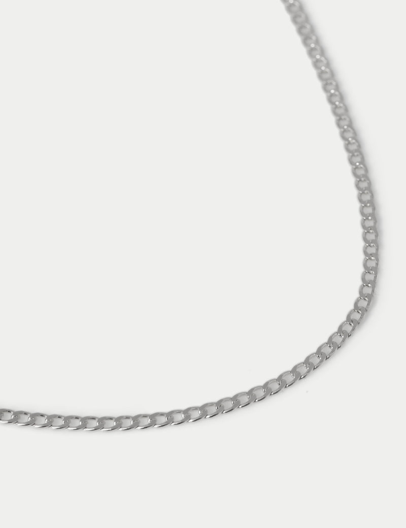 Autograph sterling silver belcher chain necklace, UK version