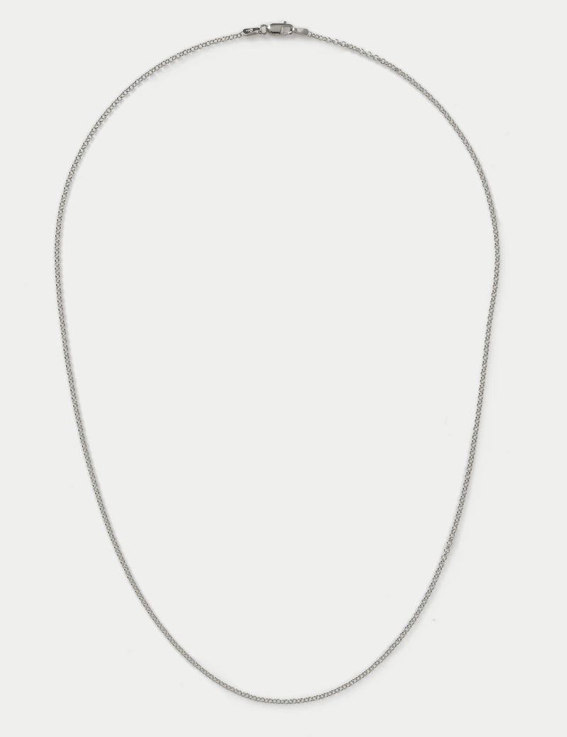 Autograph sterling silver curb chain necklace, UK version