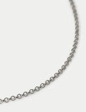 Autograph sterling silver curb chain necklace, UK version