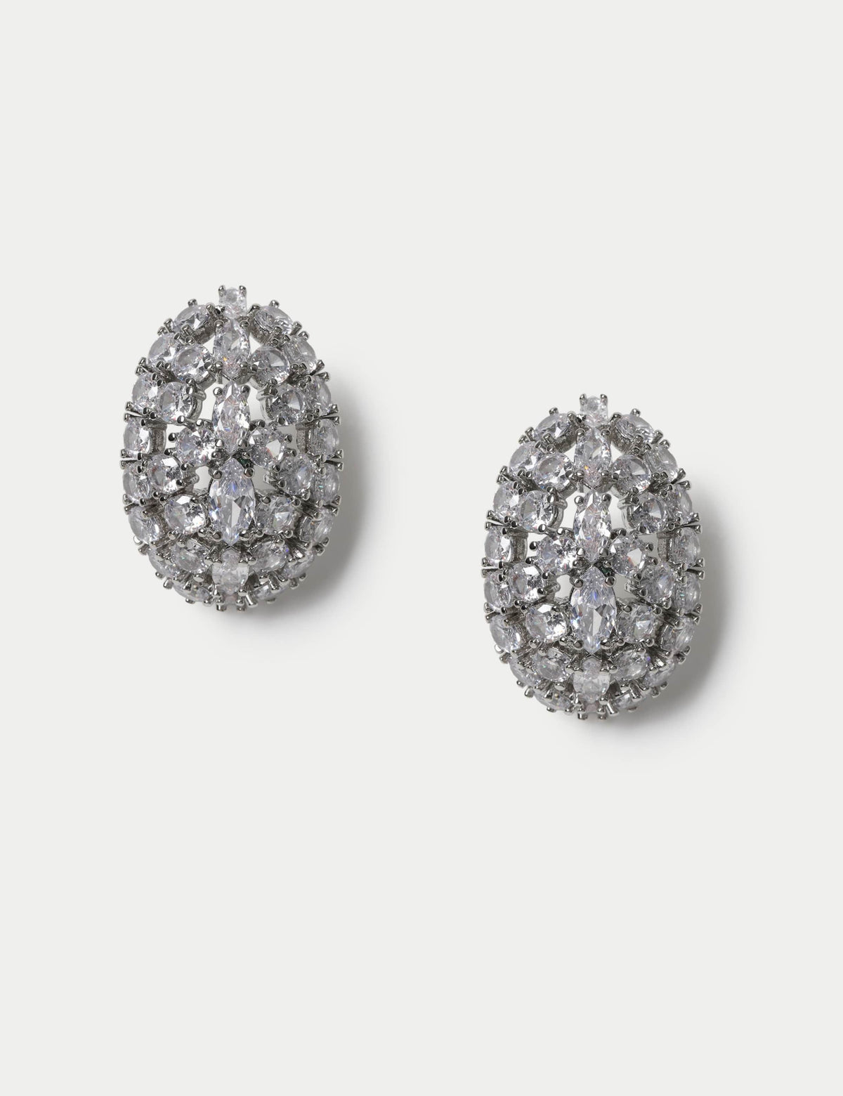 Autograph cubic zirconia stud earrings, UK version