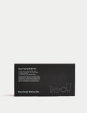 Autograph Black Suede shaving set - British product