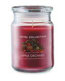 Autumn jar candle with seasonal fragrance options, UK version