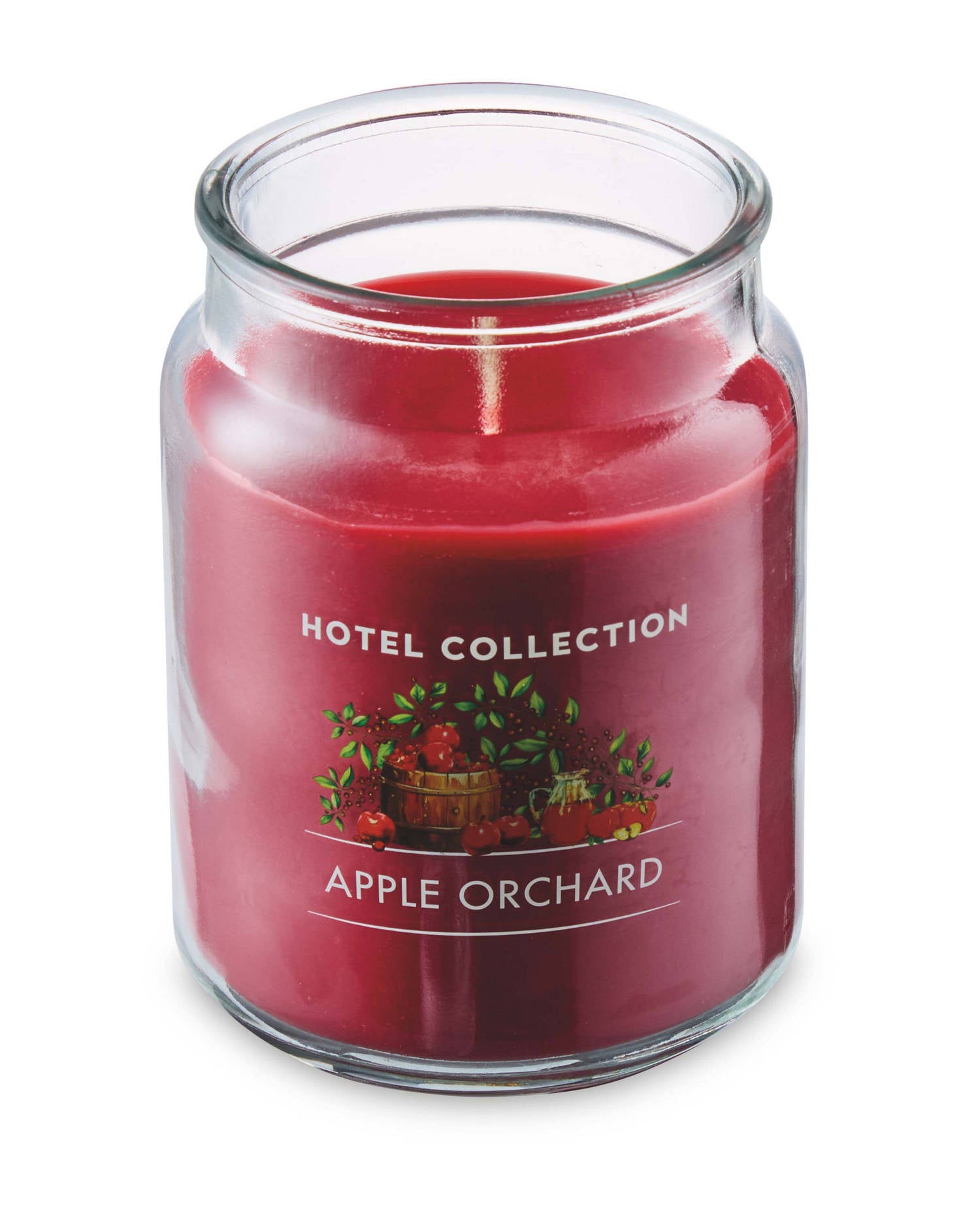 Autumn jar candle with seasonal fragrance options, UK version