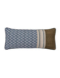 Bedeck Avero tile print rectangular cushion - British product