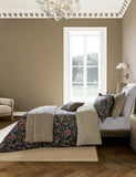 Bedeck Avero tile print rectangular cushion - British product