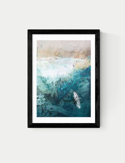 M&S East End Prints Azure Walk Framed Art- Buy online at McGrocer