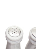 Interiors by Premier white marble salt and pepper set, UK version