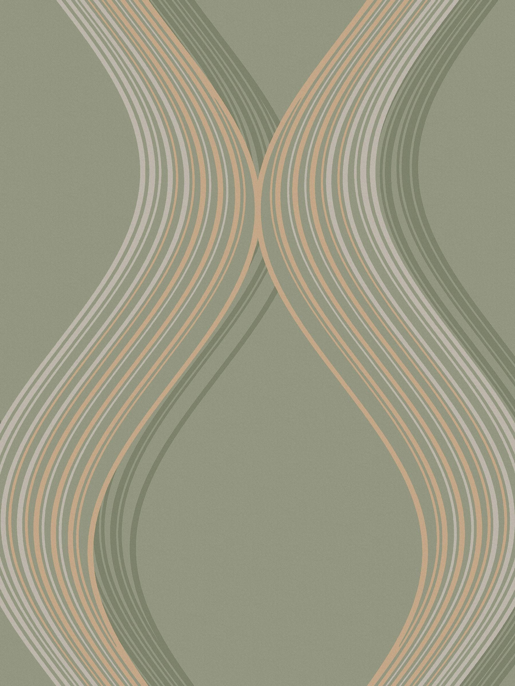 Graham & Brown Green Euphoria wallpaper (British brand)