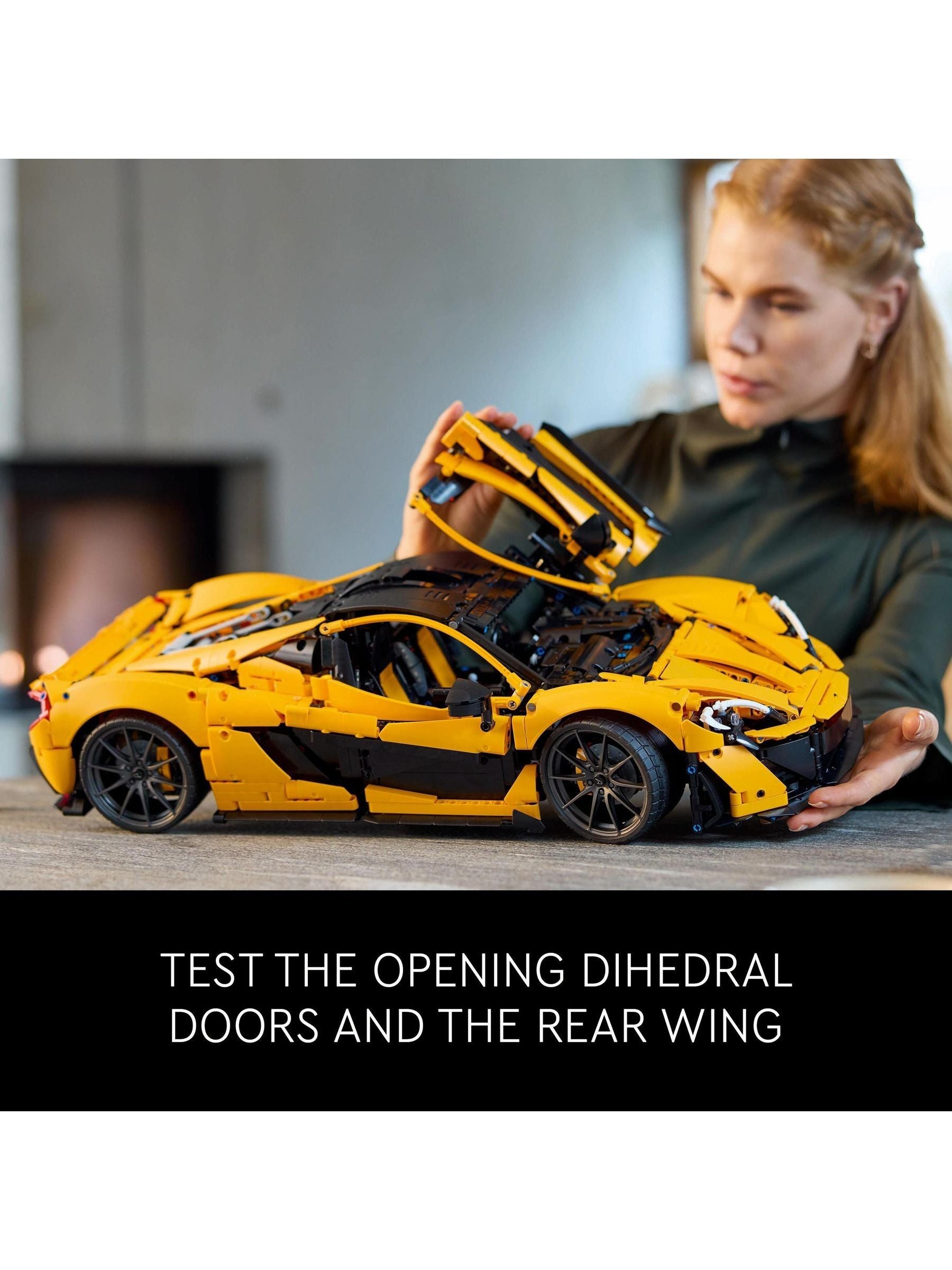 LEGO Technic McLaren P1 1:8 scale model car - British product