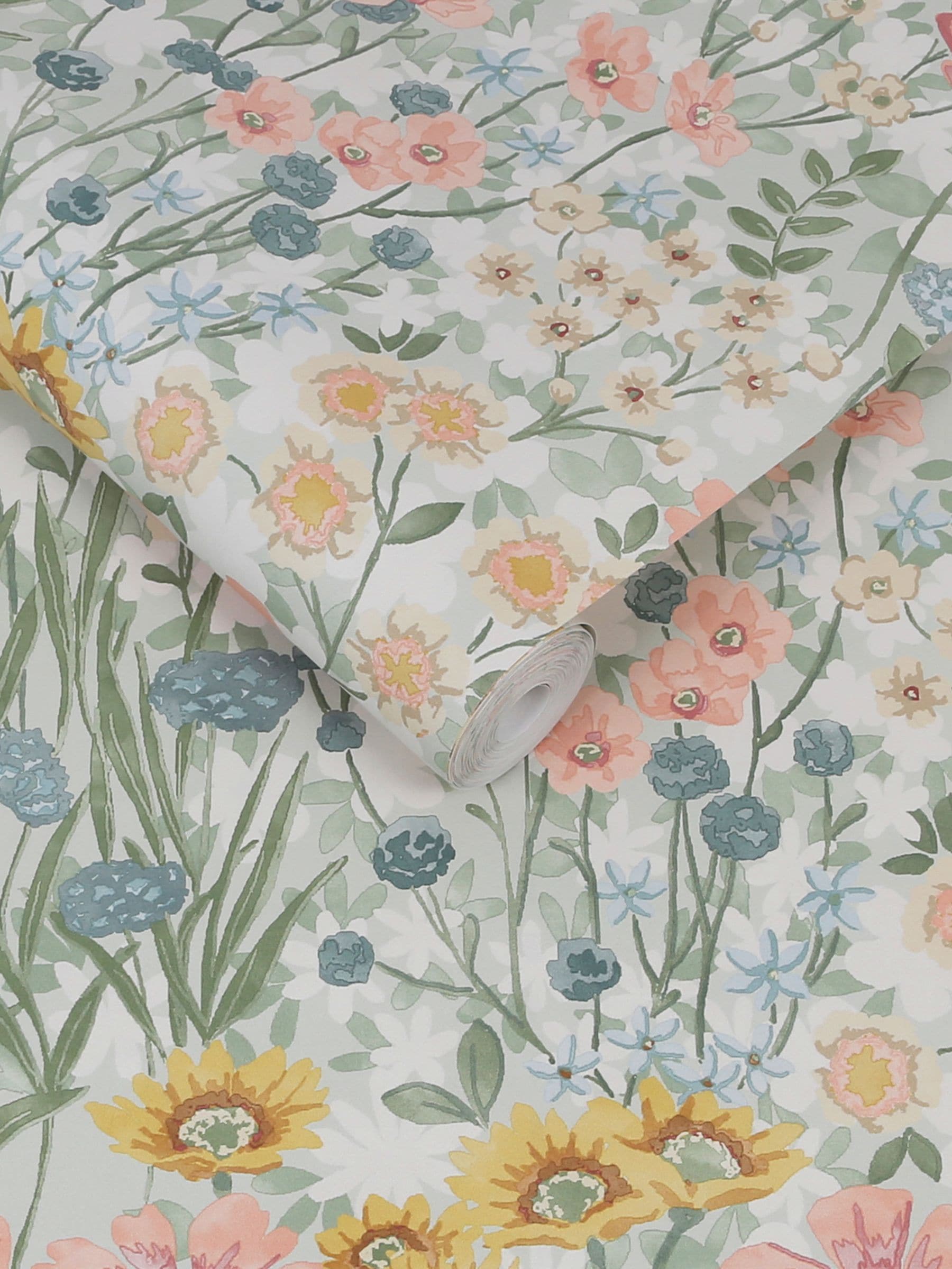 Graham & Brown Wallflower wallpaper, imported from the UK
