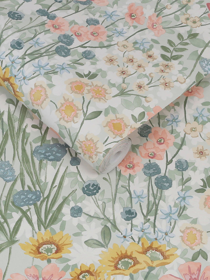 Graham & Brown Wallflower wallpaper, imported from the UK