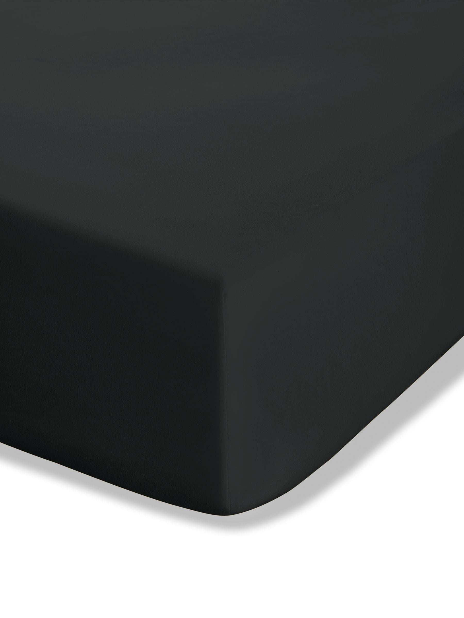 Catherine Lansfield black percale extra deep fitted sheet - British product