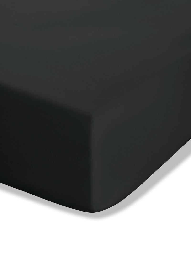Catherine Lansfield black percale extra deep fitted sheet - British product